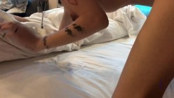 云盘高质露脸泄密！哥特风另类小骚妹陪金主睡觉打炮，人瘦奶大主打听话随便拍随便玩 截图13