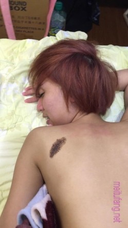 《台湾情侣泄密》台中美女从模特到房仲 ️出卖身体的那些日子 截图13