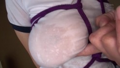 MMND-192 『AV無理』初愛ねんね 99cm Hカップ 大人しそうでド変態 ムッツリ巨乳 メガネ女子19歳 截图4