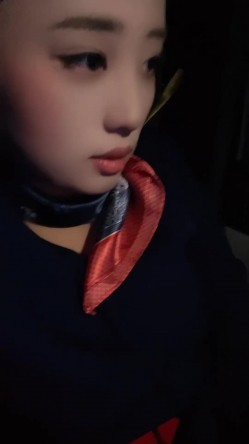 【小鱼糕冷】巨乳空姐~! 机场直播~跳蛋自慰~与肥猪男啪啪 截图15