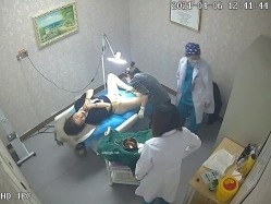 监控破解仁爱医院偷窥 给内部美女医生做妇科检查 截图10