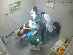 监控破解仁爱医院偷窥 给内部美女医生做妇科检查 截图11