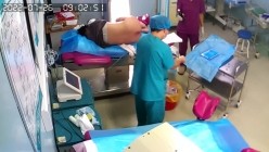 最新流出 黑客破解国内某乡镇医院偷拍产房孕妇顺产高清视频流出 截图5