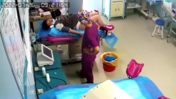 最新流出 黑客破解国内某乡镇医院偷拍产房孕妇顺产高清视频流出 截图10