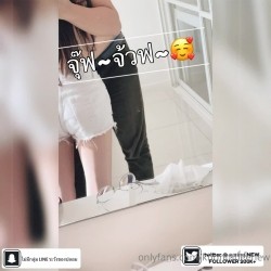 泰国高质量纯爱情侣「KhunPMhee」OF日常性爱私拍 白皙皮肤高挑身材性感翘臀学生范反差少女 截图8