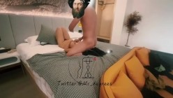 推特潮汕DOM绿帽调教大神【渡先生】私拍，各种羞辱M贱母狗，圣水口水毒龙吞精踩脸臭袜终极玩肏 截图8