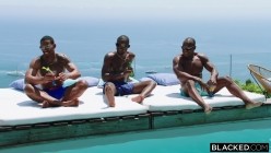 2026-01-10 Blacked Barbie Rous Stefany Kyler And Zuzu Sweet Have 3 BBC Pool Side Orgy XXX 截图3