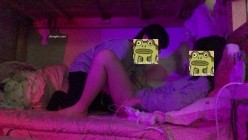 云盘高质泄密！青春学生百合情侣各种日常淫乱自拍，假小子除了没有老二其它完全男性化，啪啪手法娴熟 截图15