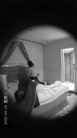 【最新流出解密 ️安防摄像头】猥琐姐夫偷情漂亮小姨子连操两次 叫声淫叫“姐夫 再来一次啊”超清3K原版 截图14