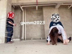 极品蛮腰肥臀反差骚母狗婷gxmm各种人前露出户外啪啪3P群P公园打炮吓坏保洁大叔 截图8