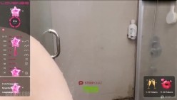 【Stripchat】网红“猫一杯”既视感清纯反差女主播「Miumiu」浴室黑丝自慰撩骚把大姨妈引来了 截图6