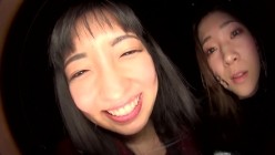 EVIS-391 挑発レズキス見せつけ染み付きパンティ手コキ 截图10