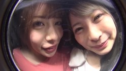 EVIS-391 挑発レズキス見せつけ染み付きパンティ手コキ 截图16