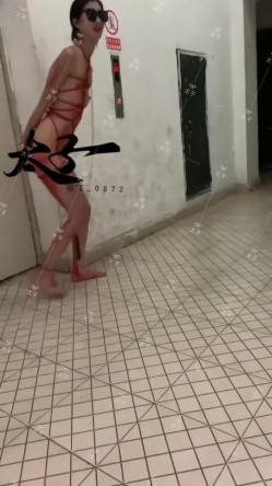 母狗调教训练推特大佬【太子】私拍，各种社死调教反差模特骚女，狗链露出爬行啪啪能玩的都玩了 截图2