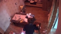 黑客破解网络摄像头偷拍 ️风骚私房菜馆老板娘陪客人喝酒玩嗨了直接啪啪 截图5