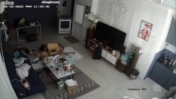 居家黑客入侵偷拍，老公边玩手机边抠妻子的下体，骚妻终于忍不住起身口交女上一气呵成，少妇上位太猛了 截图1