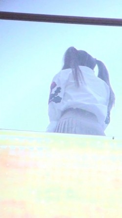 【海阔天空系列CD第1季】极品高颜值时尚小姐姐骚丁，JK少女街头扭屁股[高清无水原档]10V 截图3