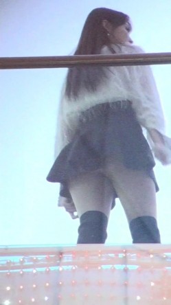 【海阔天空系列CD第1季】极品高颜值时尚小姐姐骚丁，JK少女街头扭屁股[高清无水原档]10V 截图10