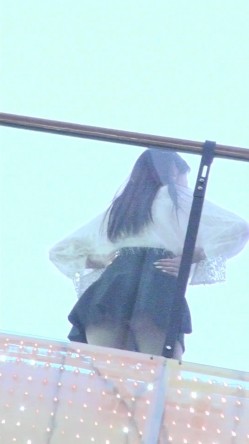 【海阔天空系列CD第1季】极品高颜值时尚小姐姐骚丁，JK少女街头扭屁股[高清无水原档]10V 截图13