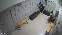 舞蹈班《监控破解》偷拍多位美女学员后台换衣服 截图9
