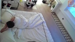 酒店偷拍颜值甜美仙女裙美女深夜入住被男友内射两次 截图4