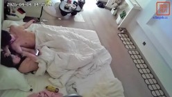 酒店偷拍颜值甜美仙女裙美女深夜入住被男友内射两次 截图16