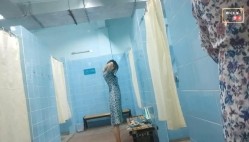 贵在真实，年轻小姐姐聚集地，游泳馆女士换衣淋浴间内部曝光，环肥燕瘦好多诱人的胴体，看见美女追着拍 截图1