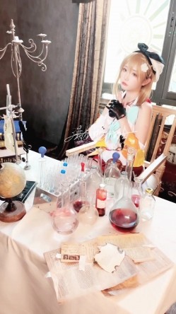 高端ACG业界女神爆机少女▌喵小吉▌六月番 莱莎的炼金工房2 蜜穴超诱人 原版高清4K花絮 截图2