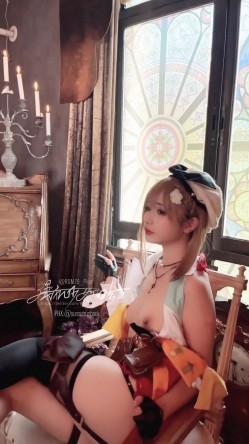 高端ACG业界女神爆机少女▌喵小吉▌六月番 莱莎的炼金工房2 蜜穴超诱人 原版高清4K花絮 截图3