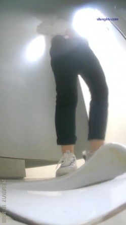 热闹商场女厕偸拍超多小姐姐方便，看脸看逼半蹲式撅个大腚看双洞妹子穿个短裤还穿个肉丝开裆真骚 截图1