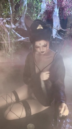 极致Cosplay，网红女神【阿薰kaOri】黑神话蜘蛛精四妹 截图13