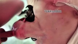 【口交控狂喜】推特04年167身高御姐，男人的口腔肉便器【奶桃】付费资源，69口腔深喉注入，唾液拉丝强制口爆！ 截图7