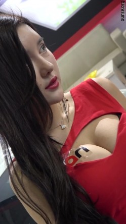 【车模】车展偷拍模特 车模 角度刁钻，全方位视角 截图16