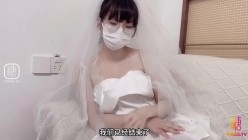 糖心UP主 小熊奈奈 婚前最后一次性爱 性感白丝花嫁蜜穴榨精 婚纱加成 动力无边 截图1