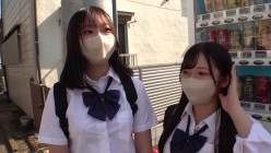 SKMJ-495 オジサンの事を見下している生意気な塩対応P活少女達を理解らせWレ×プ デカチン制裁された二人組×2 Part3 截图1