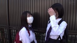 SKMJ-495 オジサンの事を見下している生意気な塩対応P活少女達を理解らせWレ×プ デカチン制裁された二人組×2 Part3 截图10