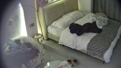 酒店偷拍连续3天入住的年轻情侣古灵精怪的双马尾可爱甜妹被男友不分日夜操了几次 截图8