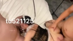 劲爆反差性感尤物『兔兔』及其闺蜜 VIP群+秀禾群婚纱露脸口交啪啪，唯美性感婚纱新娘超级反差 完整版福利 截图13