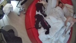 酒店偷拍 丸子头眼镜少妇下班幽会男同事偷情趁着男同事养足精神后翻身骑坐榨取 截图9