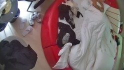 酒店偷拍 丸子头眼镜少妇下班幽会男同事偷情趁着男同事养足精神后翻身骑坐榨取 截图16