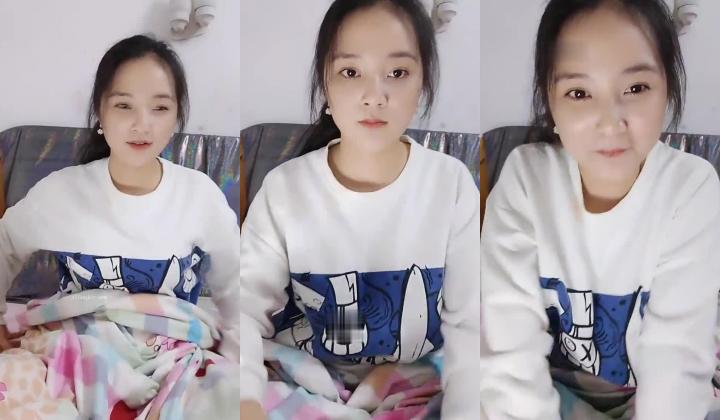 处女学生妹下海【白蔚】第一弹，初恋的感觉，完全放不开，榜一大哥在线调教