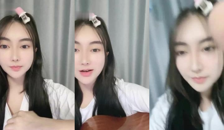 难得一见的广州学生妹子，才艺表演 会弹吉他清唱还很好听，如果她不暴漏出自己的下体 还是处女