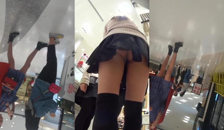 偷拍大师商场四处游荡尾随颜值美女偷拍裙底风光 ️扶手电梯CD个有小跟班没穿内裤的丝袜靓模4K高清版