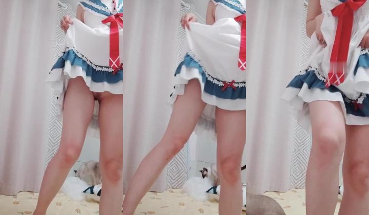 高颜气质网红女神【禧阿妹】私拍，表里不一极度反差，情趣紫薇3P肛交被炮友各种干