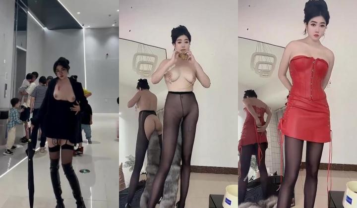 顶级反差母狗 喜欢丰满甜美妹子的 强烈推荐，大胆露出 滴蜡 捆绑 啪啪 主打个刺激