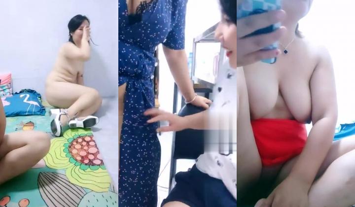 山东超市的老板娘，【北冥有鱼】，带表妹初下海，店里还有人，就要露奶子，约情人来啪啪，这骚娘们真带劲