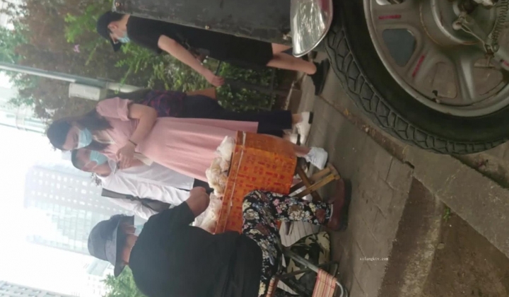 买早点的极品小妹