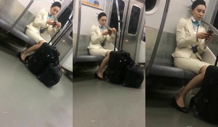 【真实空姐】各大航空美丽空姐不欲人知的真实反差