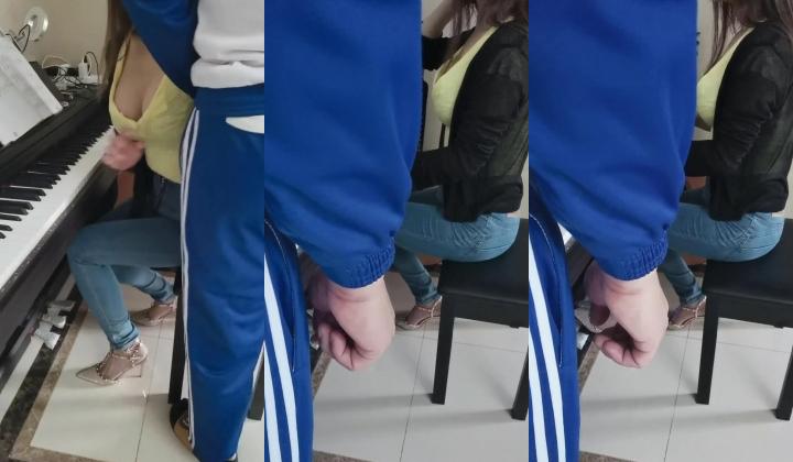 【震爆核弹】学生眼中的美女老师艾妮呦彻底沦为土豪的玩物