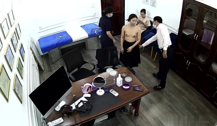 私房最新流出黑客【破解摄像头】隆乳整形诊所 家居视频 妇科检查